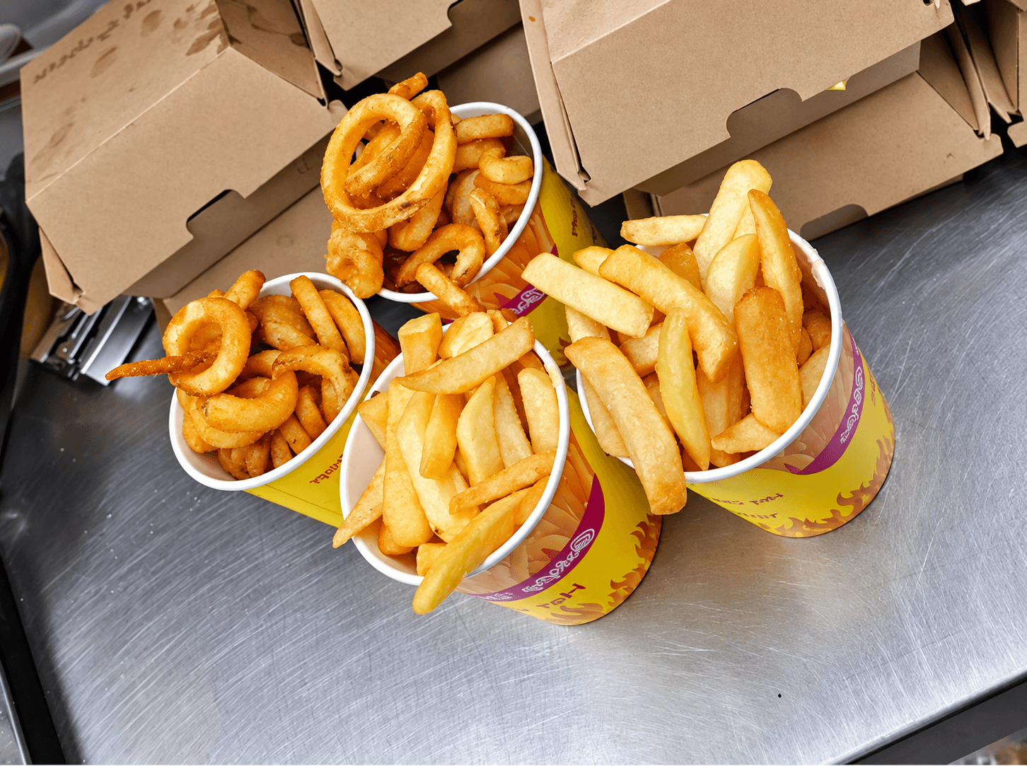 Fries Onion Rings
