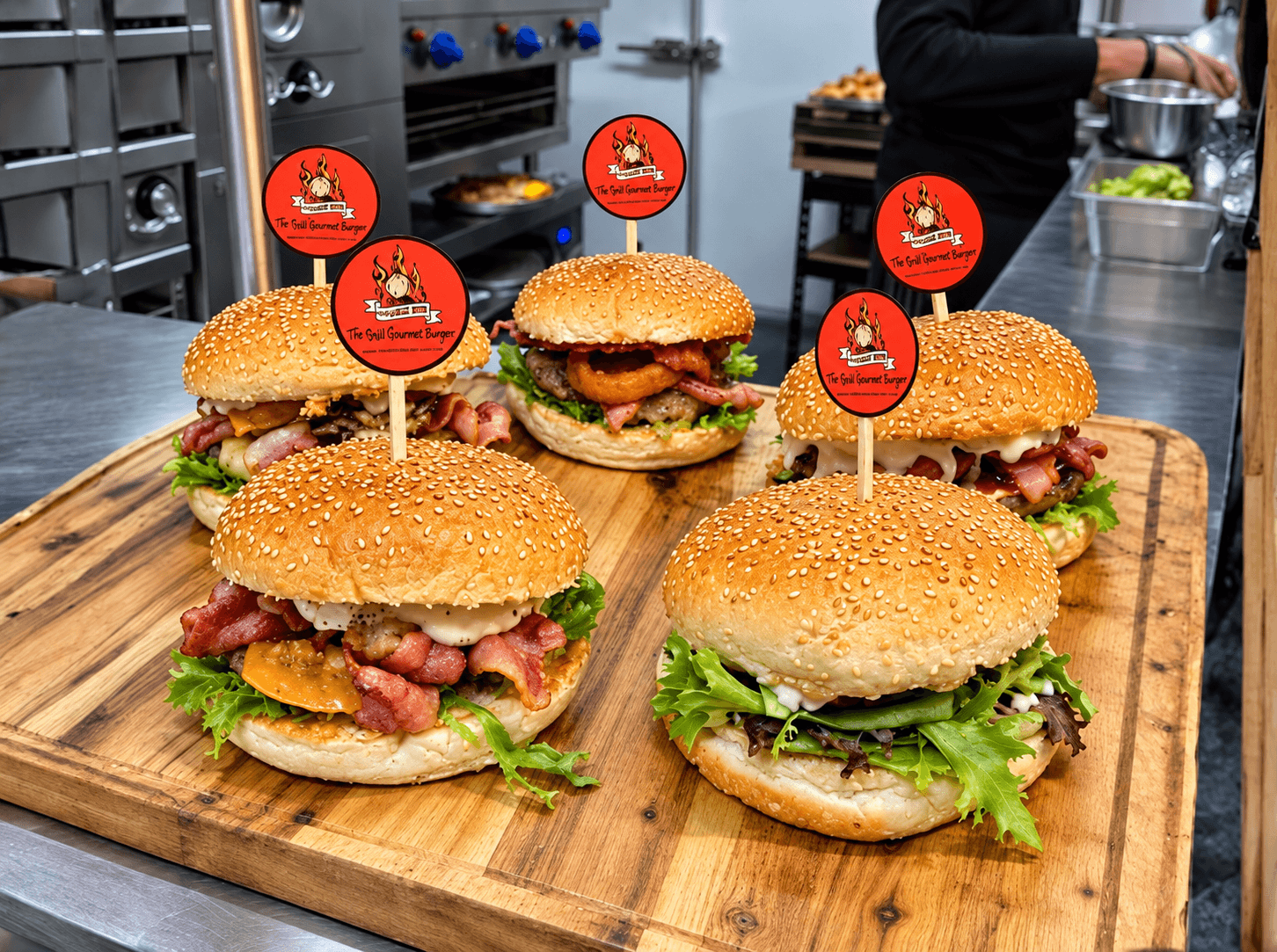 Gourmet Burger Selection